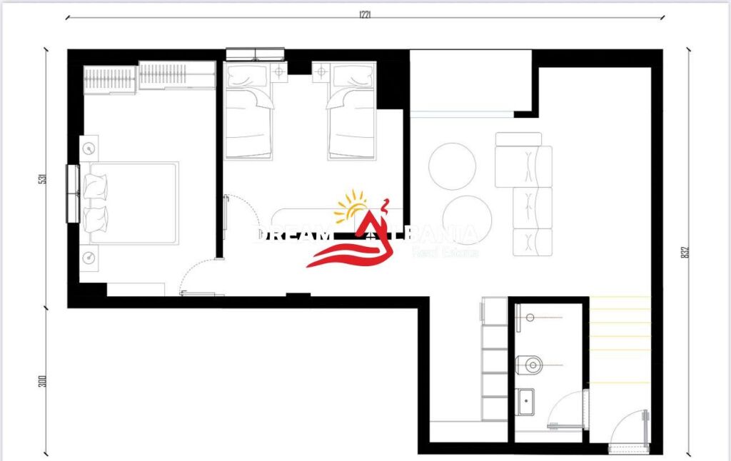 Apartment 2+1 For Sale At The Zoological Garden (ID 41212156)