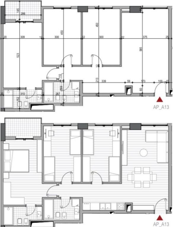 SHITET APARTAMENT 3+1 RRUGA 5 MAJI 183.000 EURO
