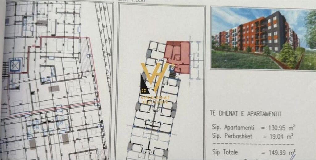 APARTMENT 3+1 FOR SALE IN PASKUQAN 163,000 EURO
