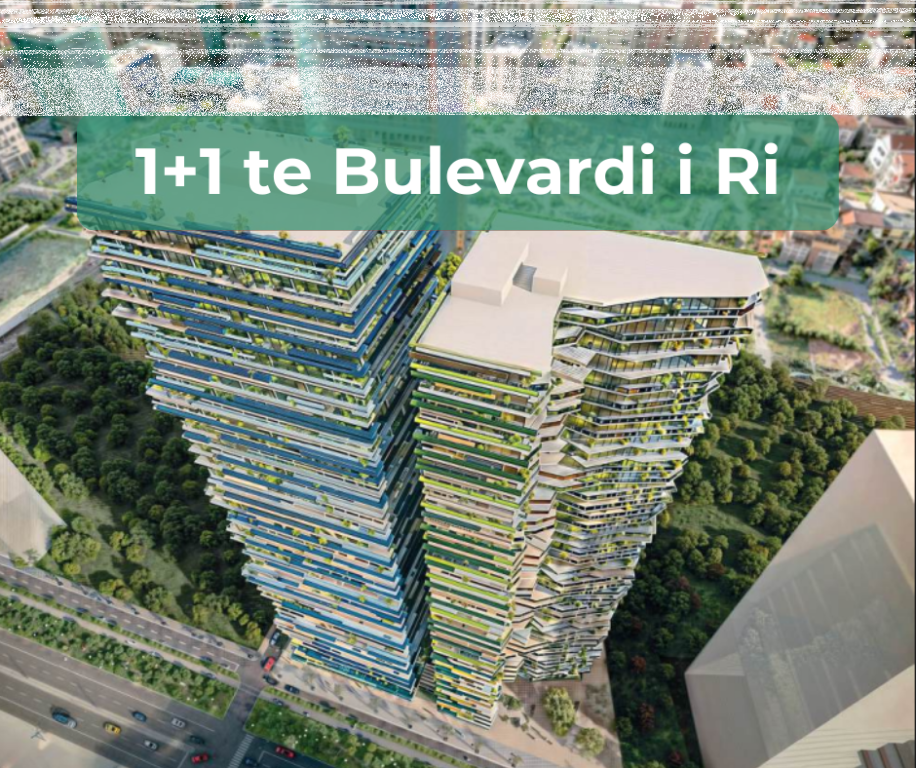 Apartment 1+1 for Sale – New Boulevard, Tirana