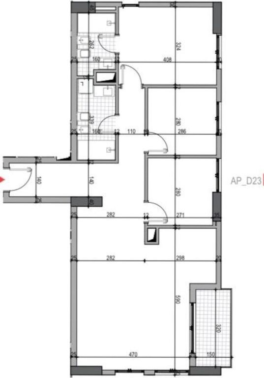 SHITET APARTAMENT 3+1 RRUGA 5 MAJI 179.000 EURO