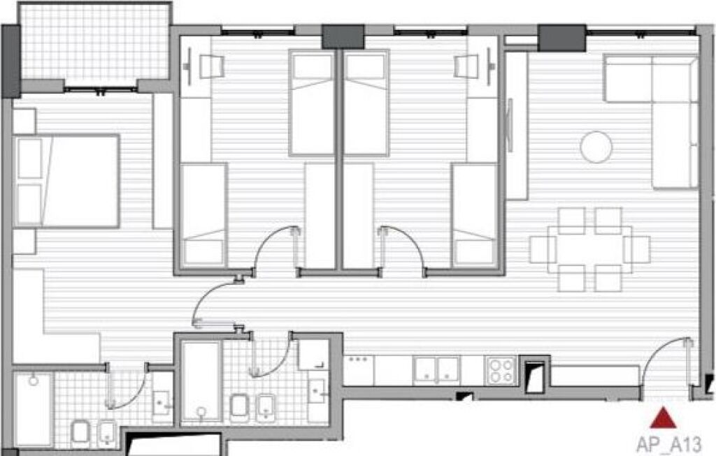 SHITET APARTAMENT 3+1 RRUGA 5 MAJI 183.000 EURO
