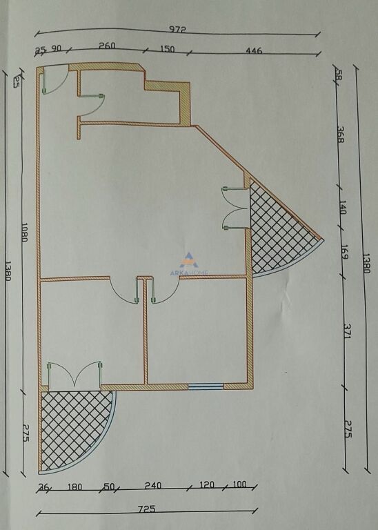 FOR SALE APARTMENT 2+1+BALCONY "KULLA E ARBERIT DON BOSKO" 15500000 LEKE
