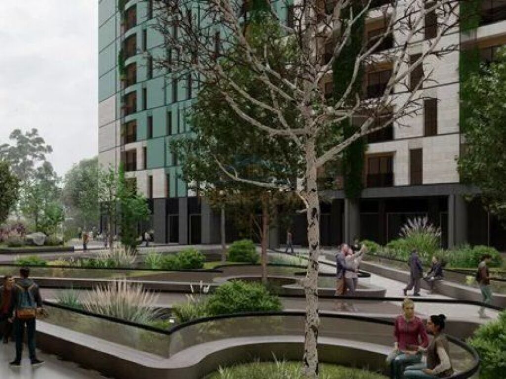 For sale, Apartment 1+1, Tirana Riverside 1, Tirana.