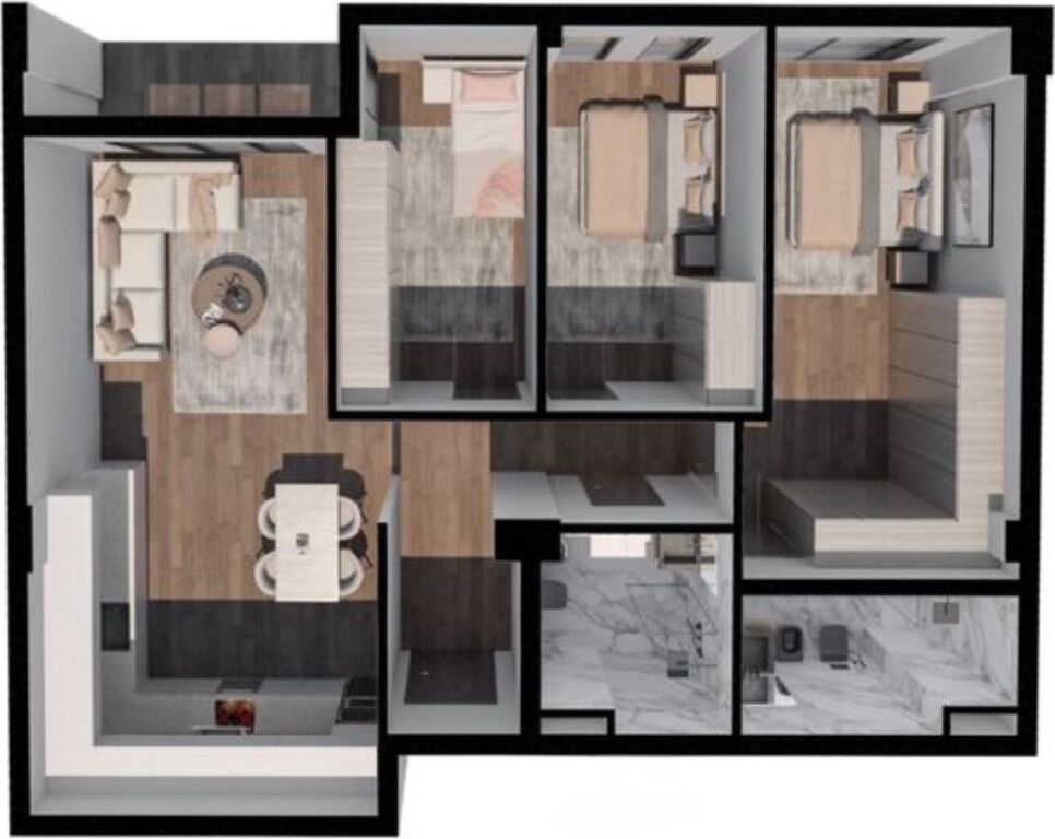 ✨Finished Apartment for Sale 3+1+2 | 📍Diellon Apartment, Paskuqan