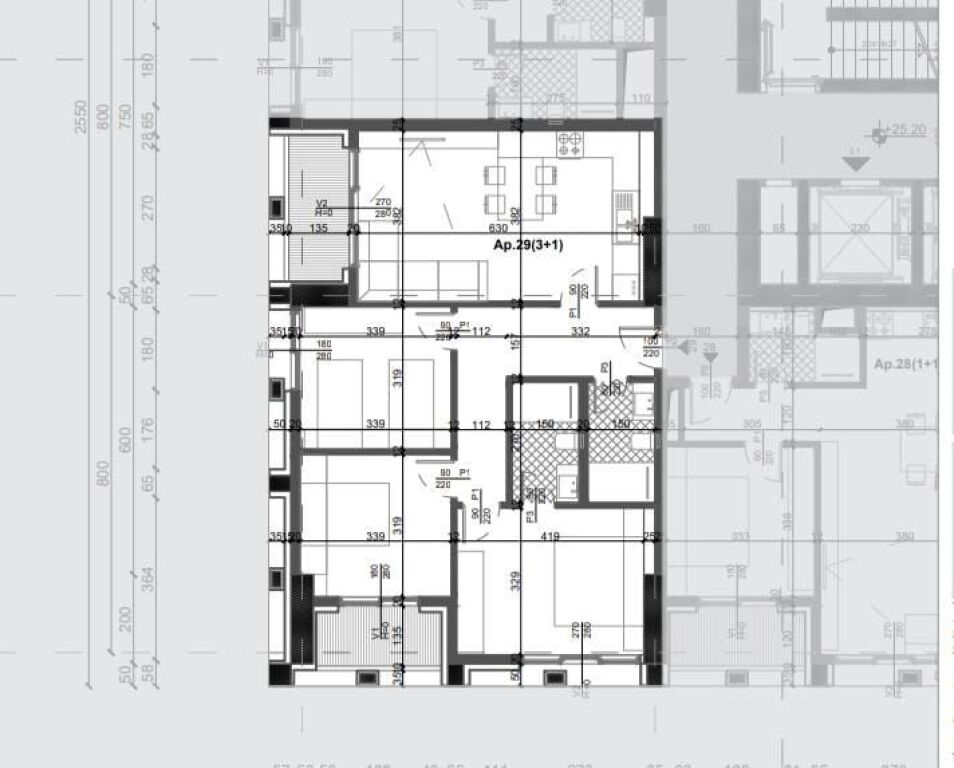 Occasione per pochi giorni!!! Appartamenti in vendita 1600 euro/m2 sotto il prezzo dell'azienda presso Filigree Tower, a Tirana