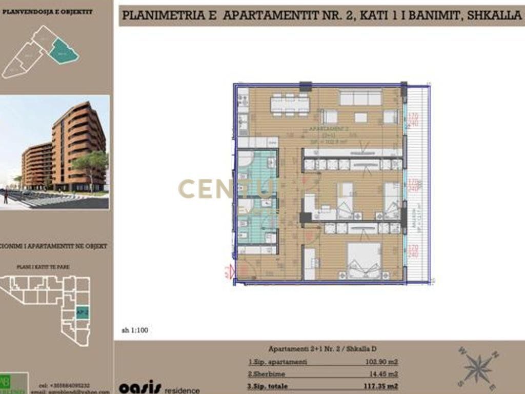 OASIS RESIDENCE, APARTMENT FOR SALE 2+1+2