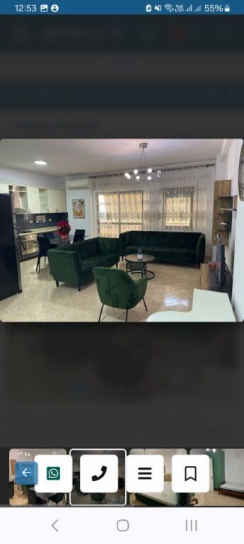 Tirane, appartamento 2+1 in affitto, 4° piano, superficie 100 m². Prezzo 670 € (Komuna e Parisit)