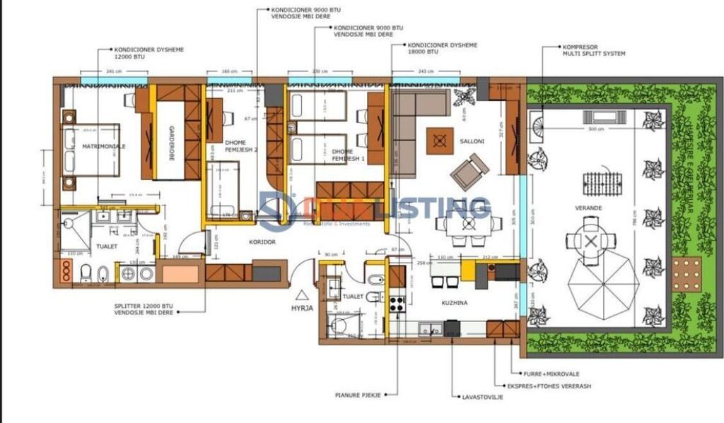VENDIAMO APPARTAMENTO 3+1 CON VERANDA A URBAN GATE A ASTIR