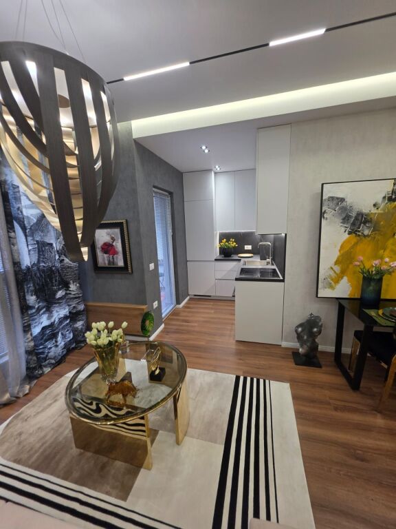 Apartment 1+1 for rent  Address: Near 21 Dhjetori  Furnished  6th Floor  Area 75 m2  Price 850€