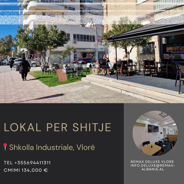 Dyqan për Shitje – Investim i Sigurt 