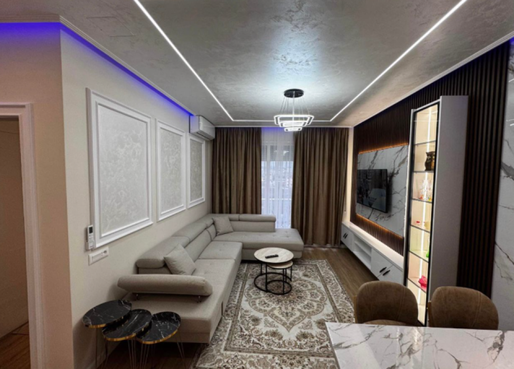🏠 Apartament 1+1 me Qira + Parkim – Rruga Azem Galica, Kamëz