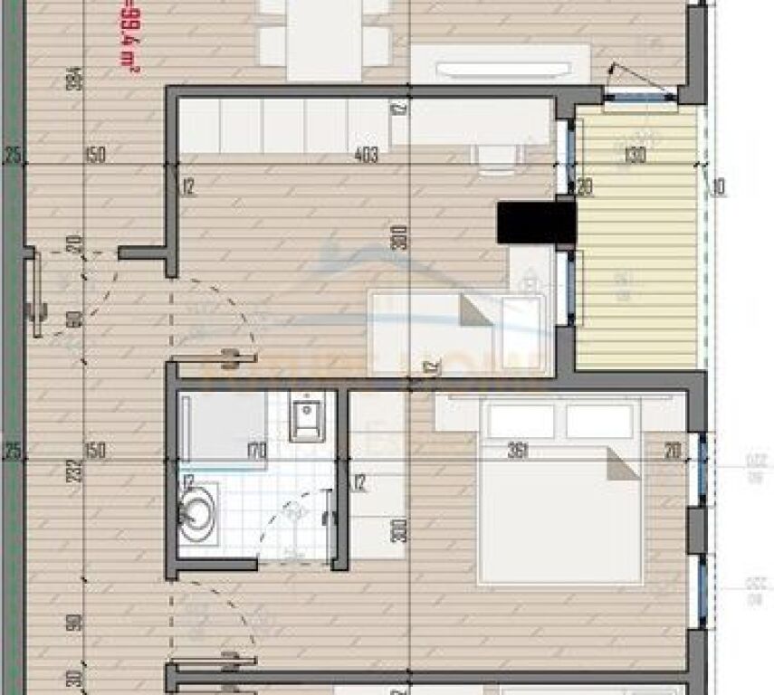Apartment 3+1+2 for sale, Univers City