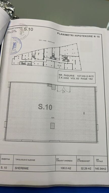 OFFICE FOR SALE 108 M2 PARIS MUNICIPALITY 270,000 EURO