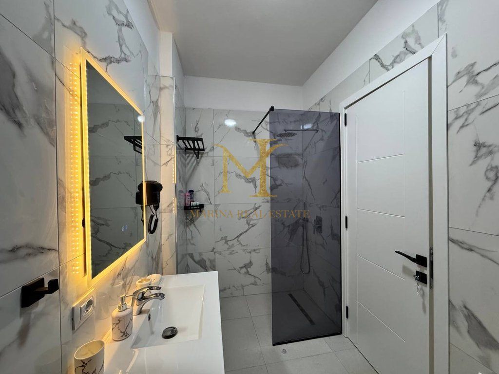 Modern 1+1 apartment for rent in Golem near Blue Fafa Hotel