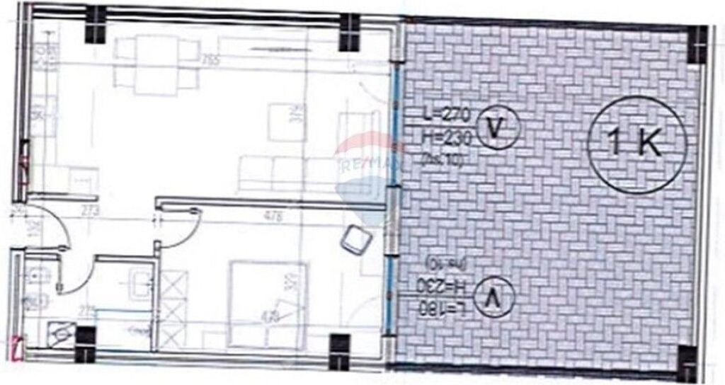Appartamento 1+1 in Vendita – Kodra e Diellit 2 (530561001-247)