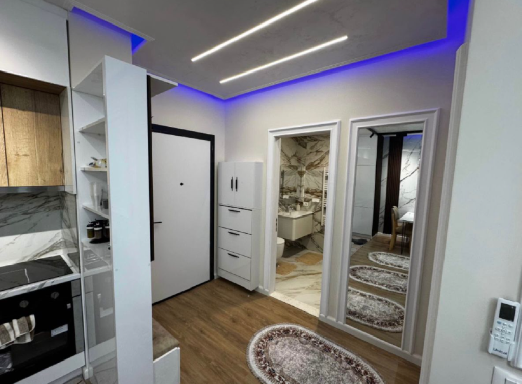 🏠 Apartament 1+1 me Qira + Parkim – Rruga Azem Galica, Kamëz