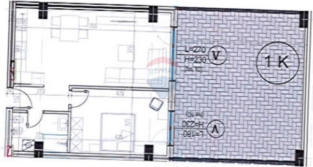 Appartamento 1+1 in Vendita – Kodra e Diellit 2 (530561001-247)