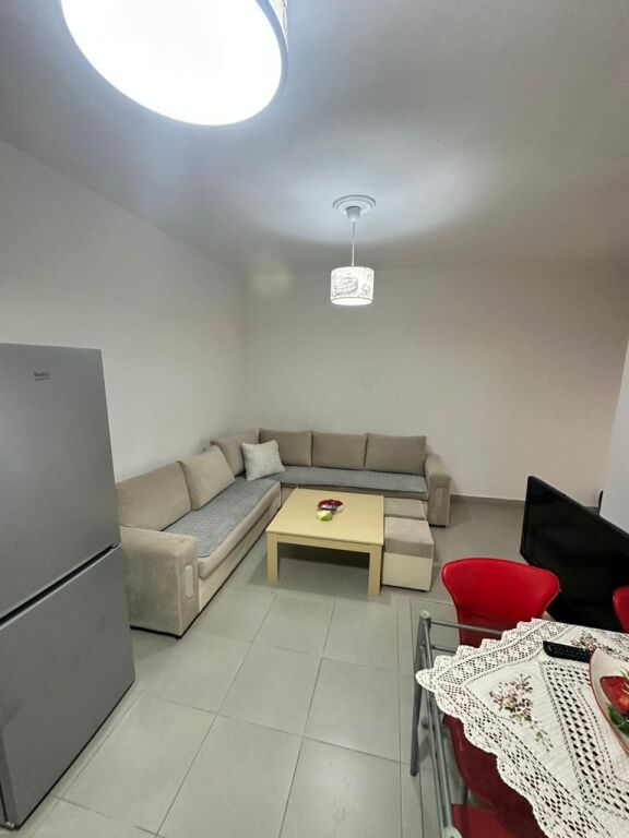 FOR RENT 1+1 APARTMENT, FIRST LINE, AT PINETA BEACH, DURRES.