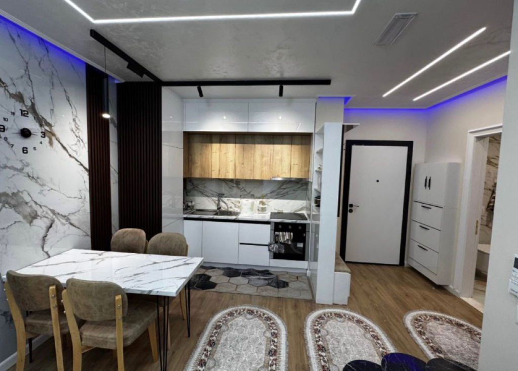 🏠 Apartament 1+1 me Qira + Parkim – Rruga Azem Galica, Kamëz