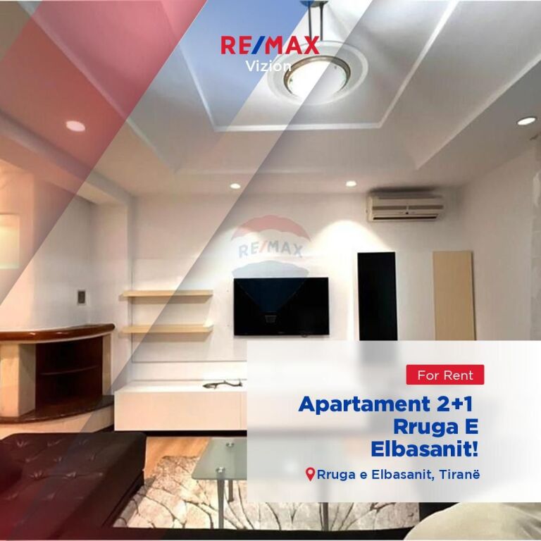 Apartament - Për Qira - Rruga e Elbasanit, Tiranë