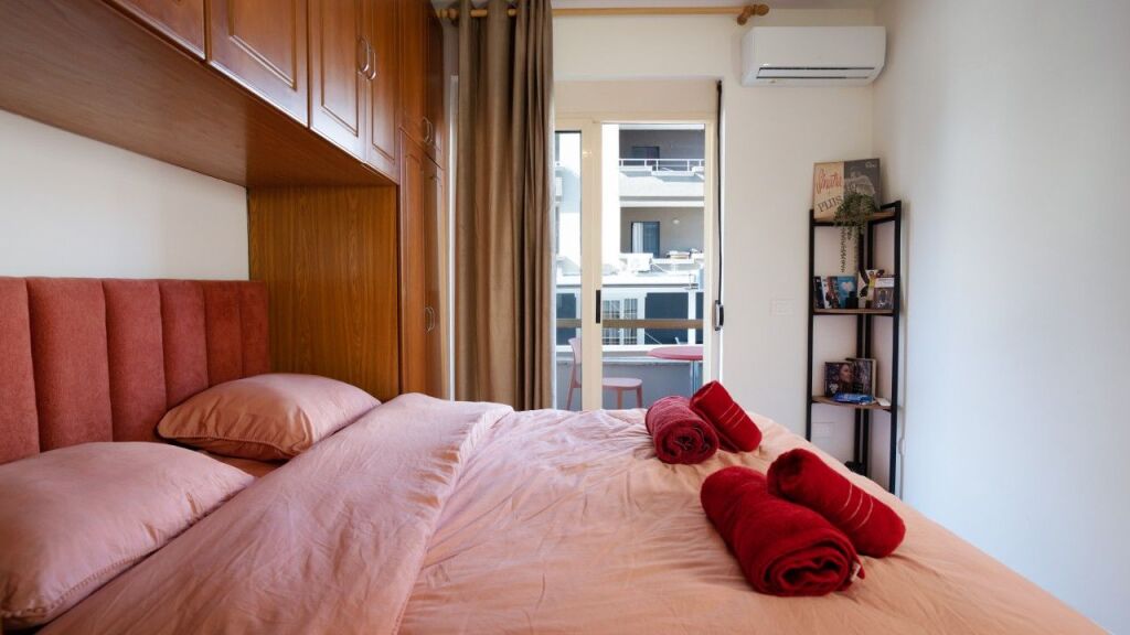 SUPER APARTMENT 1+1 FOR RENT AT PALACE DURRES