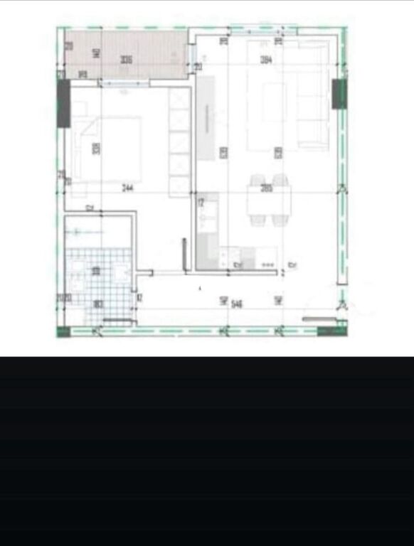Appartamento 1+1 in vendita presso Bridge Side Residence a Paskuqan.
