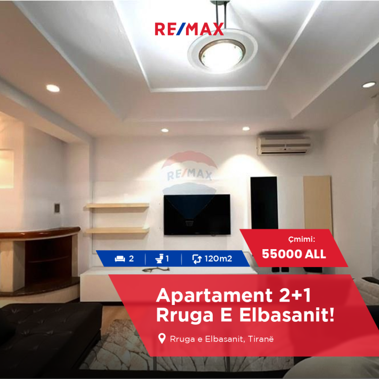 Apartament - Për Qira - Rruga e Elbasanit, Tiranë