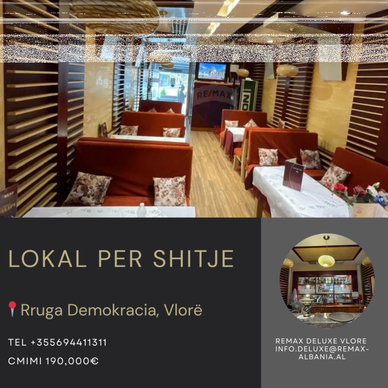 Ristorante in Vendita o in Affitto – Via Democrazia, Vlora