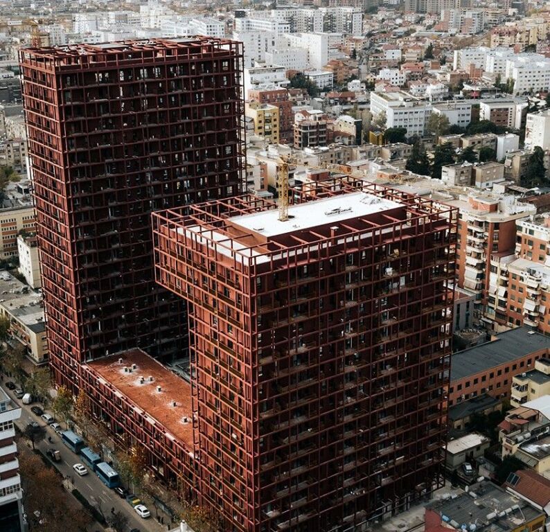 Apartment 2+1 at Tirana Garden Building
