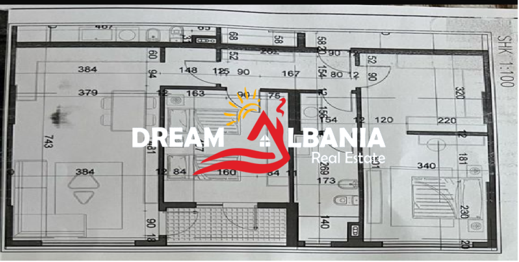 Apartment 2+1+Garage for sale Kamez (ID 41212160)