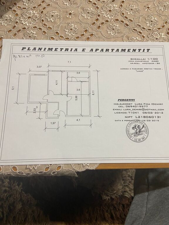 Okazion, Shitet apartament 2+1 ne fresk