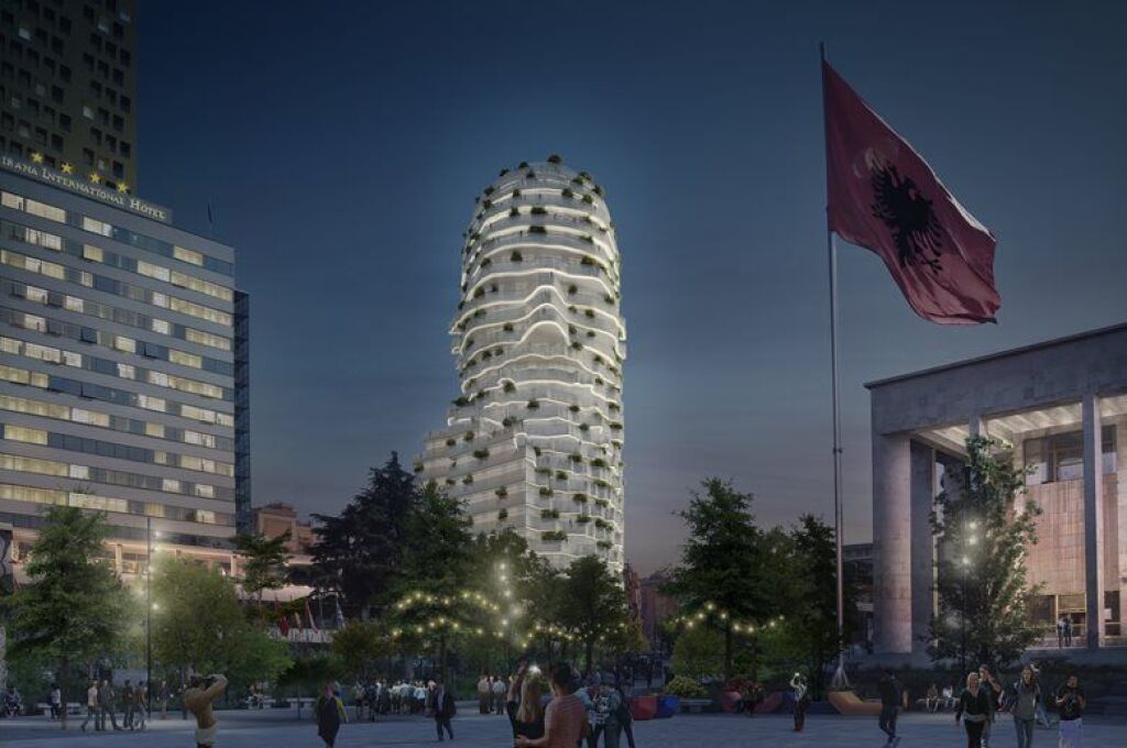 Exclusive! 1+1 apartment for sale, at Tirana’s Rock in Skënderbej Square! 495,000 €