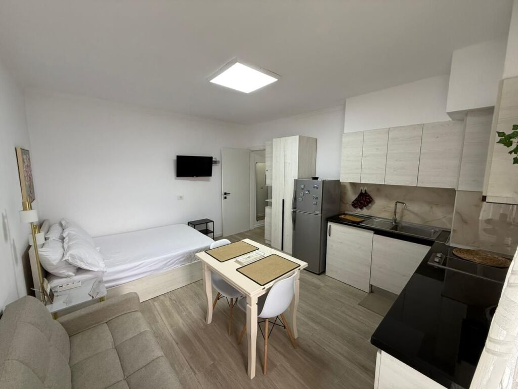 STUDIO FOR RENT 📍Near the CENTER  🛣️ "Bogdaneve" Street ✨   🏢 New Building  🪜 5th Floor (With Elevator)  🛋️ Furnished with Modern Conditions   ❌ Not Airbnb  💶 Price 500 Euro