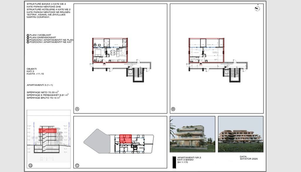 APARTMENT 1+1 FOR SALE IN KSAMIL