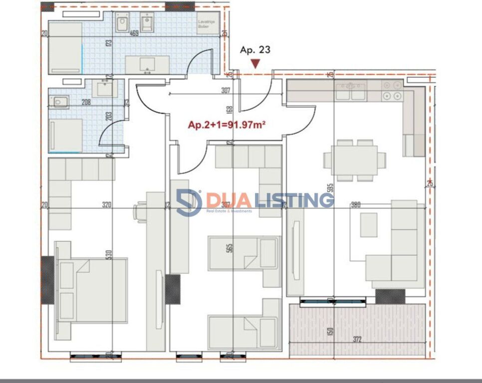 Exclusive Apartment for Sale 2+1+2 with Parking Spot ✨ 📍 Paskuqan – Ringside, “Met Invest