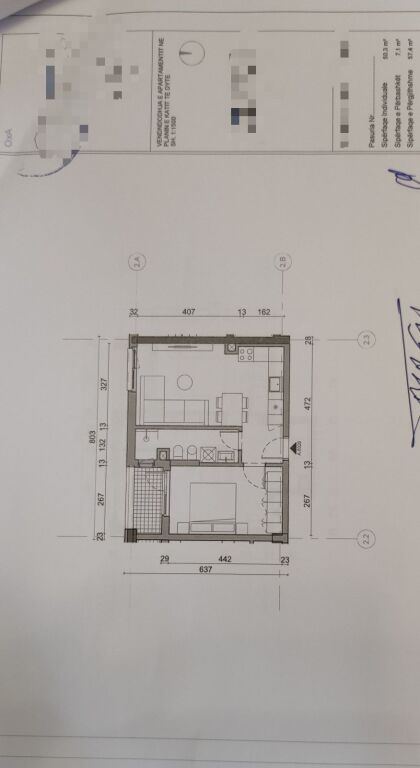 Apartment 1+1 for sale, Fresk, Oxa Residence