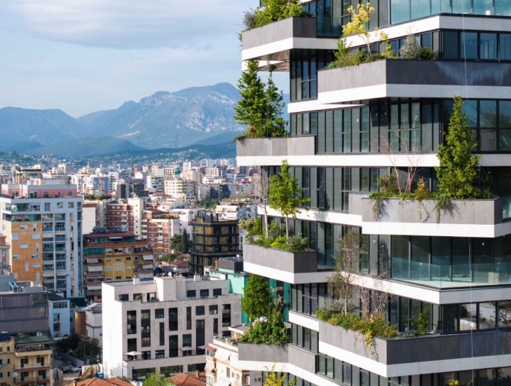 🌿🏙️ Apartment 3+1+2 + Laundry for Sale – Vertical Forest, Air Albania