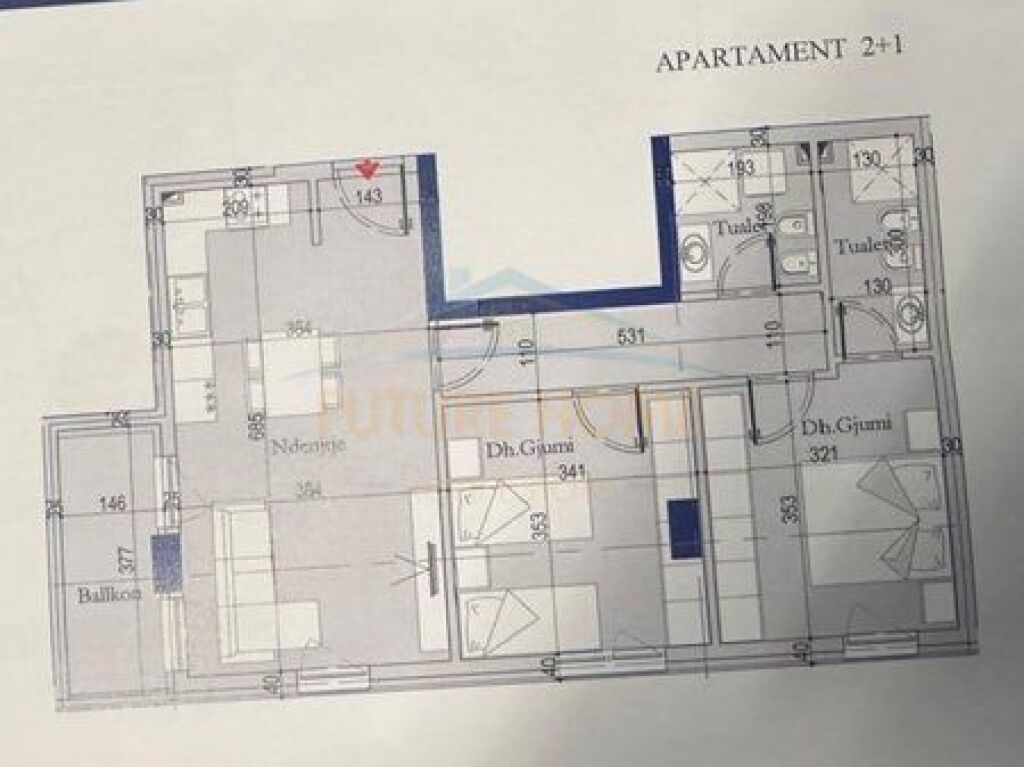 🏢 2+1+2 in vendita – Tirana Entry 2 | Di fronte a Casa Italia