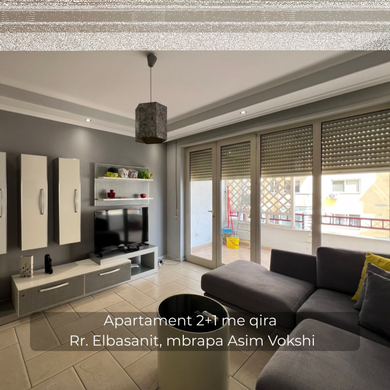 2+1 apartment for rent on Elbasani Street