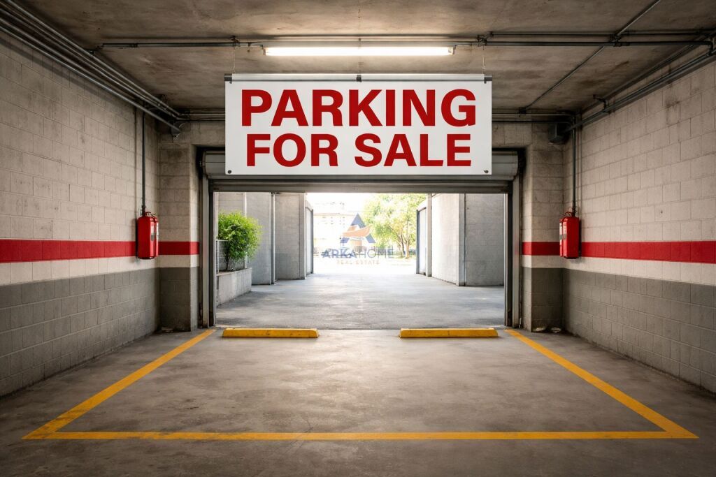SHITEN DY POSTE PARKIMI 75M2 DHE 6,50M2 "PRANE GOLDEN PARK" 4,32600 LEKE DHE 2.26600 LEKE