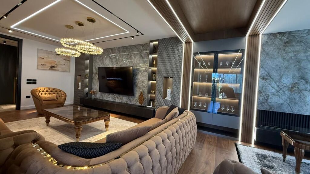 Super Apartament Luksoz 3+1 me Qira – Zonë Rezidenciale pranë TEG