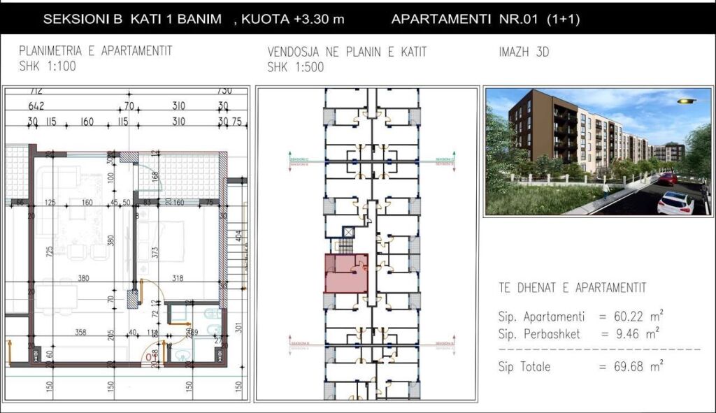 Apartament tek Family Residence