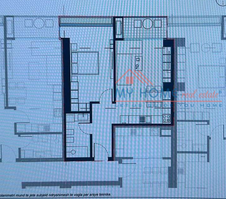 Apartament 1+1 ne Shitje te "Lion Park 2" Tirane
