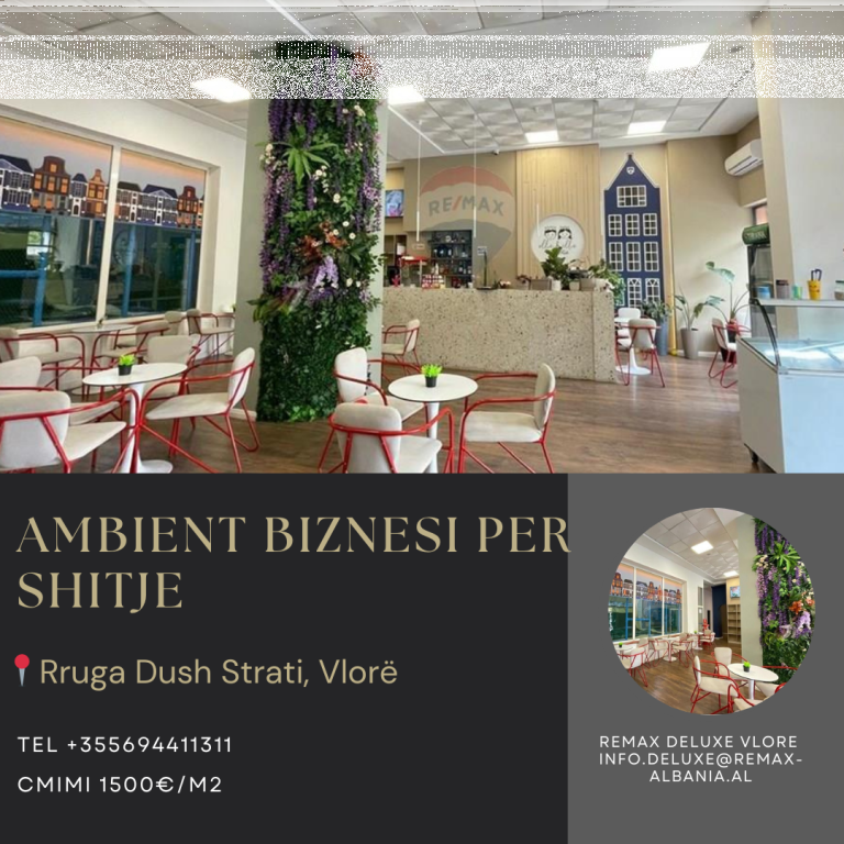 Ambient Biznesi në Shitje – Investim i Sigurt në Vlorë