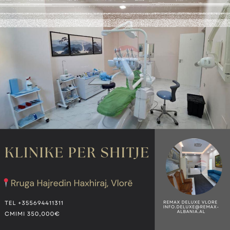 🏥 Dental Clinic for Sale – Premium Investment in Vlora