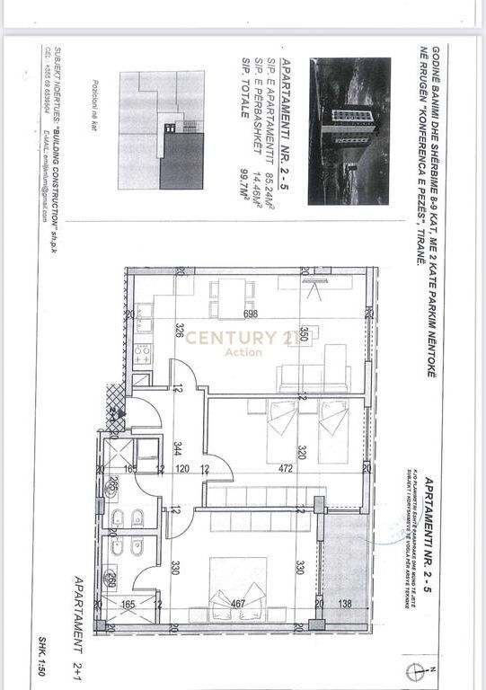 Price reduced!! Premium apartment for sale at Amerikan 3 + parking-1.