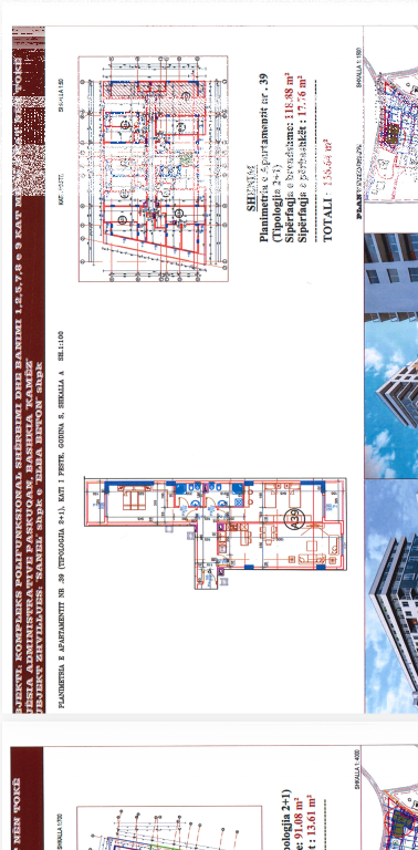 OKAZION !!! SHITET APARTAMENT 2+1+2 TEK KOMPLEKSI " 3 BEES " PASKUQAN !!!