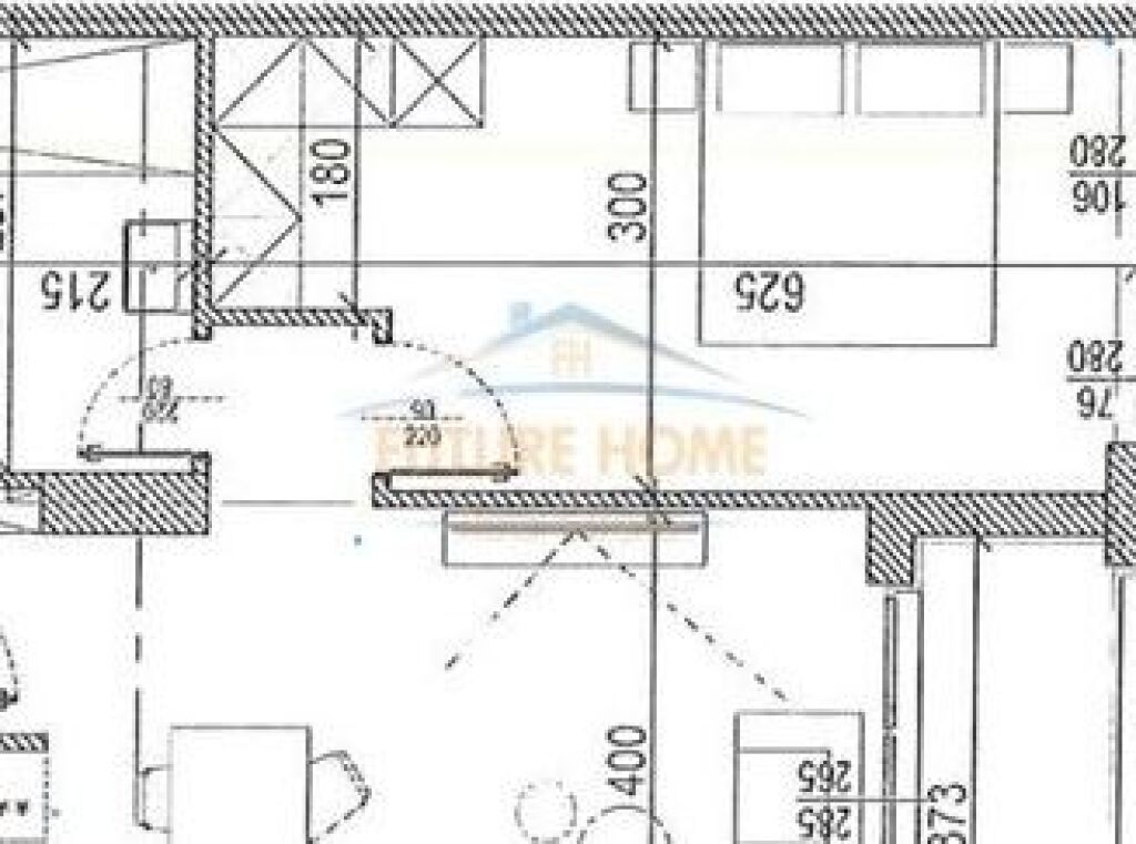 Shitet, Apartament 1+1, Banesa Breg Lumit, Tirane