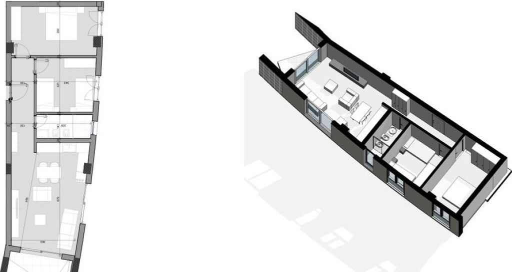 In vendita, Appartamento 2+1+ Veranda, Farka Hills Residences